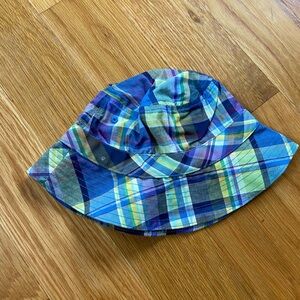 Colorful Plaid Kids Bucket Hat